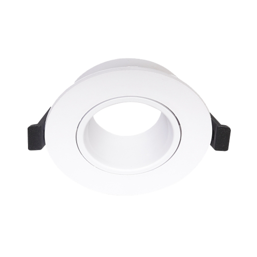 SPOT DE EMBUTIR REDONDO BLANCO POLICARBONATO GU10 90 P1000B